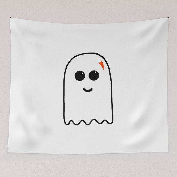 Item preview, Spoopy the Cute Ghost designed and sold by jwilson24.