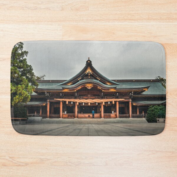 Item preview, Samukawa Shrine - Japanese Shrine (Panoramic image) designed and sold by Jordan McChesney.