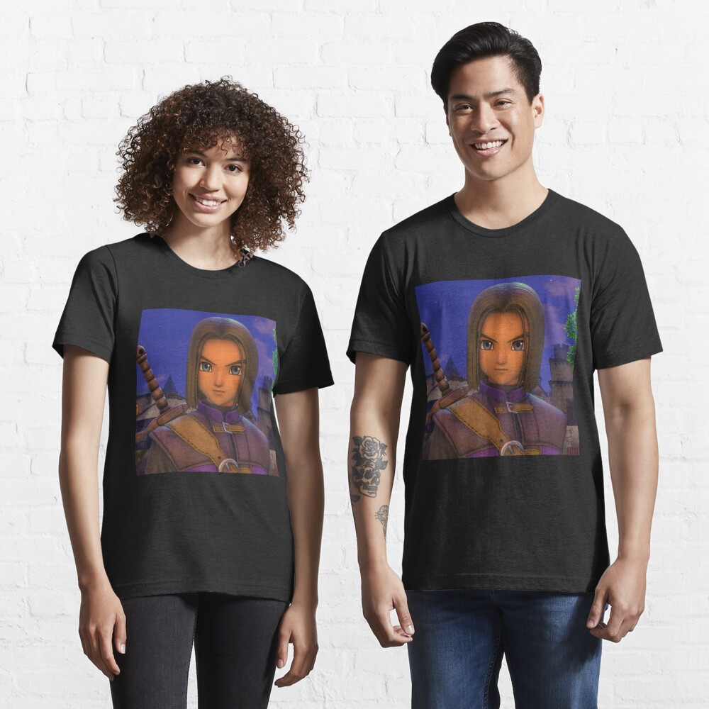 Hero Portrait Dragon Quest Xi T Shirt By Superboris Redbubble