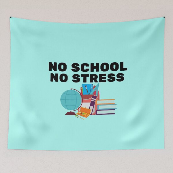 Item preview, No School No Stress - 2020 designed and sold by Aiolin.