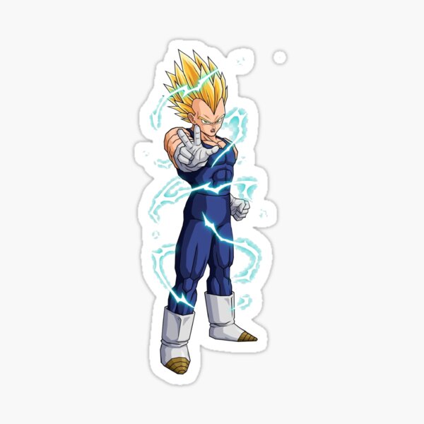 Majin Vegeta Stickers | Redbubble