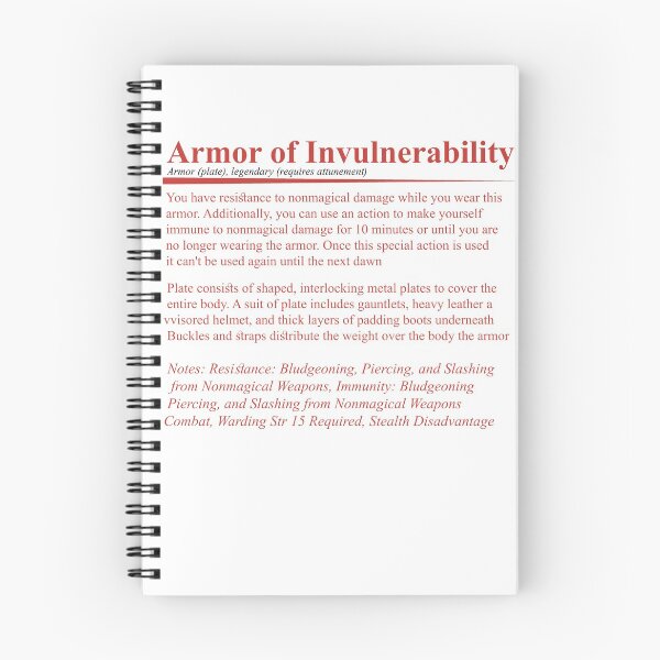 Item preview, Armor of Invulnerability designed and sold by jomuxc.