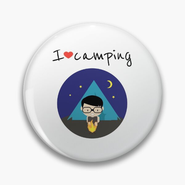 Artikelvorschau, Ich liebe Campinghemd, Campinghemd entworfen und verkauft von Kunee Shop.