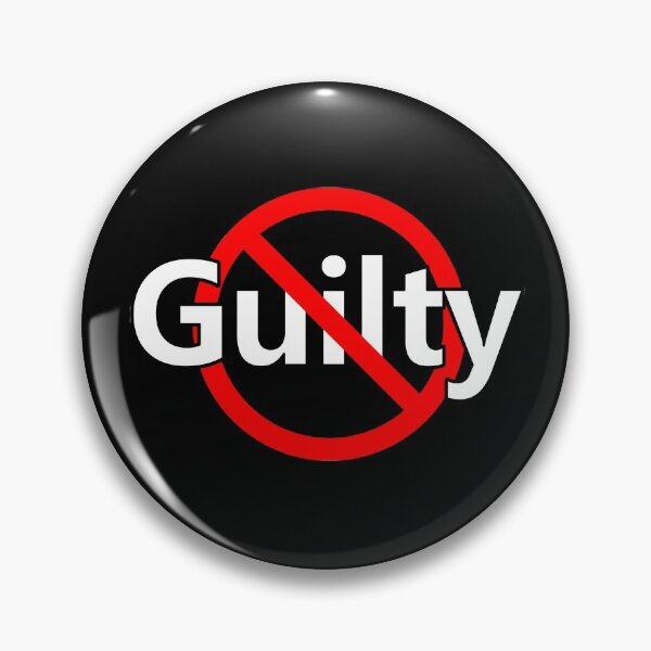 Item preview, No Guilt - Innocent -  Not Guilty designed and sold by notstuff.