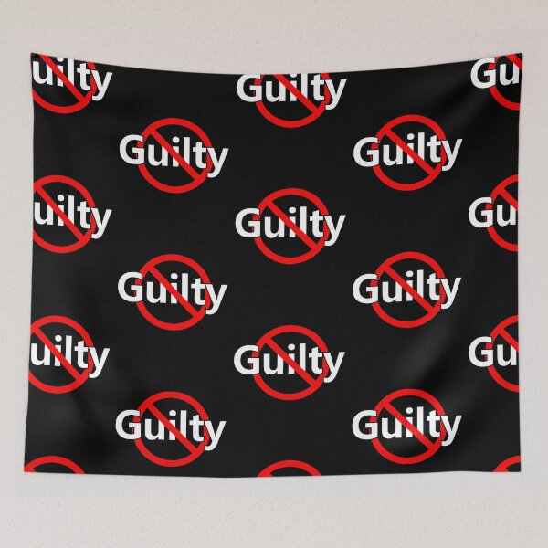 Item preview, No Guilt - Innocent -  Not Guilty designed and sold by notstuff.