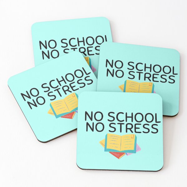 Item preview, No School No Stress  designed and sold by Aiolin.