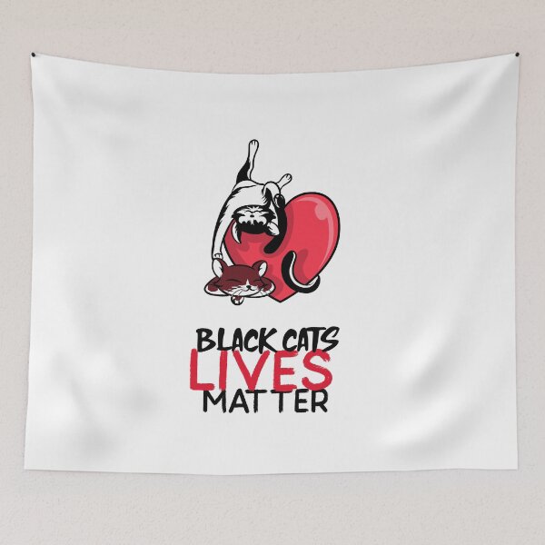 Item preview, Black Cats Lives Matter designed and sold by LondonRockCity.