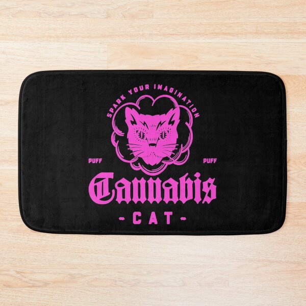 Item preview, Cannabis Strains Weed Strains - Cannabis Cat Pink designed and sold by Coder-T.