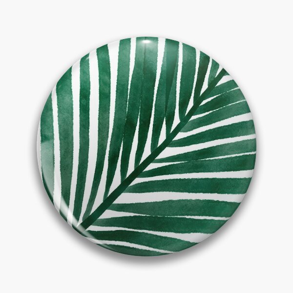 Item preview, Tropical Watercolor Green Palm Leaf designed and sold by marta-maria.