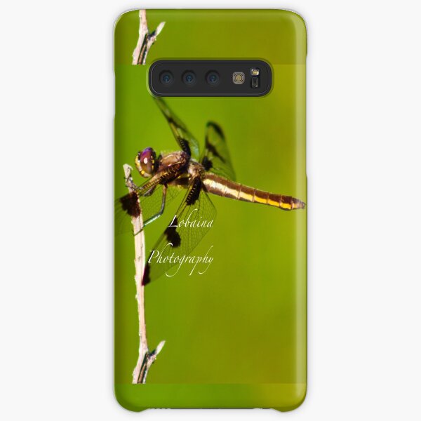 Dragonfly of the enchanted forest by Yannis Lobaina Samsung Galaxy Snap Case