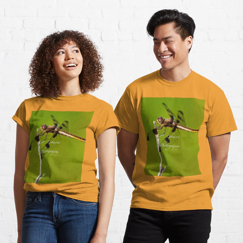 Dragonfly of the enchanted forest by Yannis Lobaina Classic T-Shirt