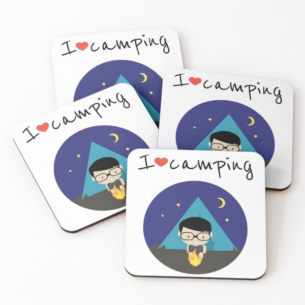 Item preview, I luv camping shirt,camping shirt designed and sold by Kunee Shop.