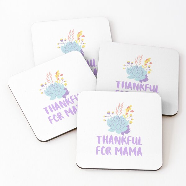 Item preview, Thankful for mama - pastel flower designed and sold by lMonsterPlanetl.
