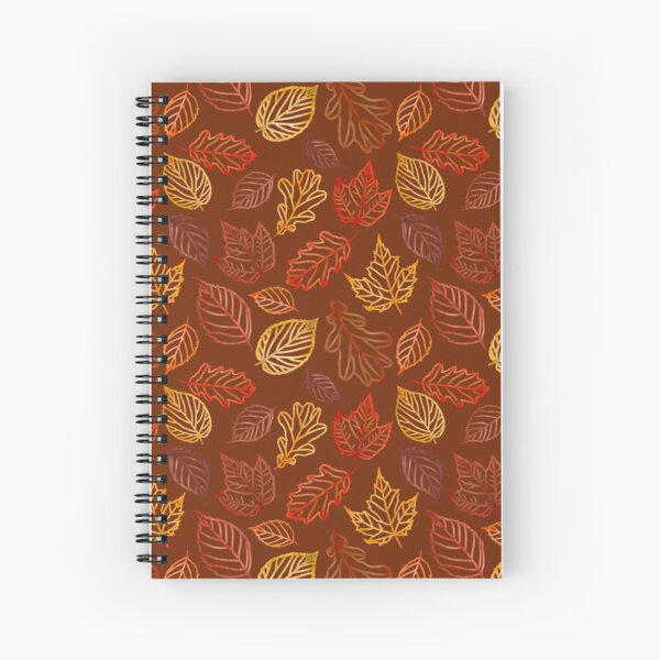 Item preview, Autumn Leaves Outlines Watercolour Pattern designed and sold by marta-maria.