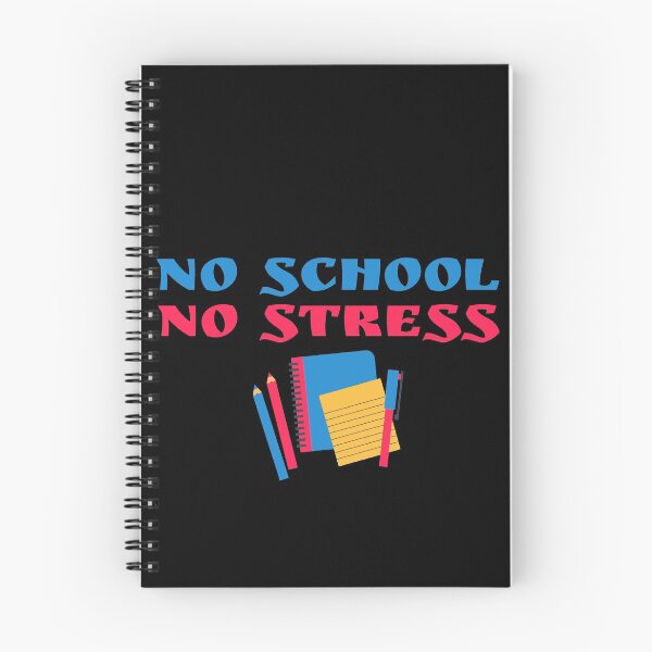 Item preview, No School No Stress  designed and sold by Aiolin.