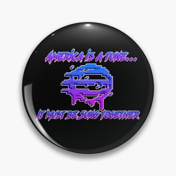 Item preview, Hotline Miami - 50 Blessings Logo / Slogan (Dark Background Version) designed and sold by BattleMtnArmory.
