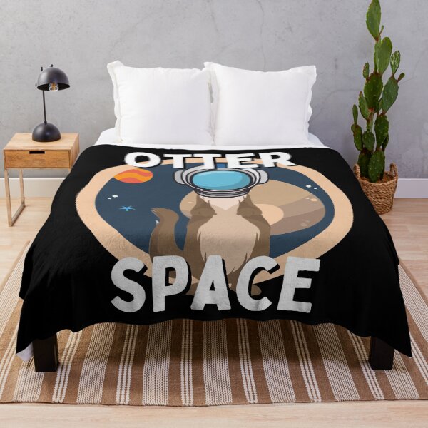 Item preview, Otter Space Astronaut Spacesuit Fun Helmet Animal designed and sold by Two Left Hands Design.