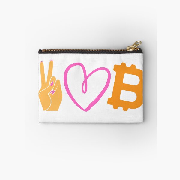 Item preview, Peace Love Bitcoin designed and sold by rhicha.