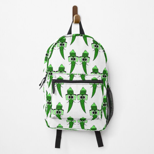 Item preview, Funny Lady Finger Okra Vegetable Illustration designed and sold by vineeth.