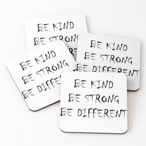 Item preview, BE KIND BE STRONG BE DIFFERENT | Quotes  designed and sold by rajputdhavals.
