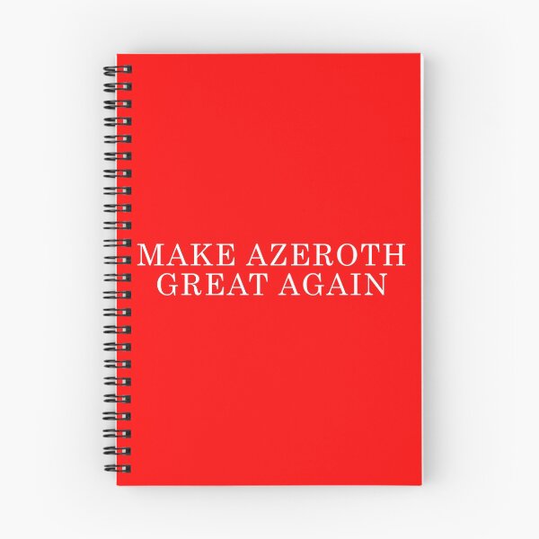 Item preview, Make Azeroth Great Again designed and sold by IconicalHawk.