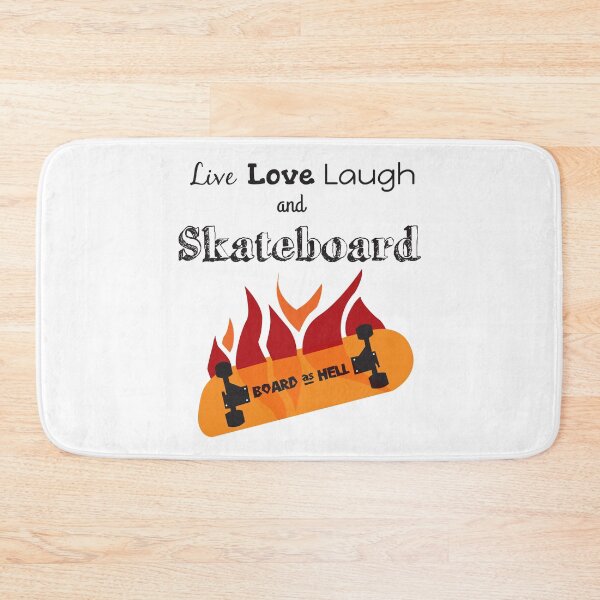 Item preview, Live Love Laugh And Skateboard designed and sold by 4AllTimes.