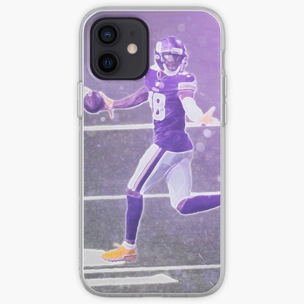 Justin Jefferson Illustration iPhone Soft Case