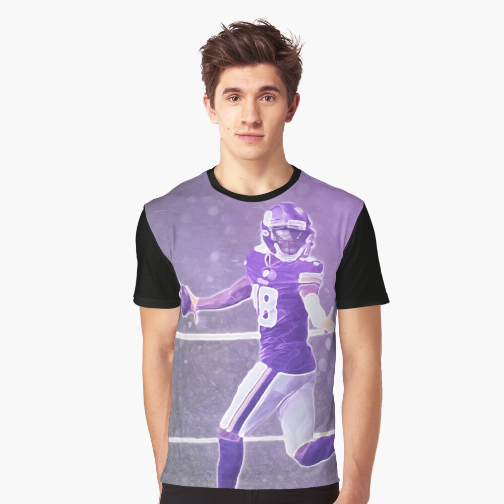 mymaterialmoms Adam Thielen Dreamathon Gift for Fan T-Shirt, Adam Thielen Vintage Shirt, Justin Jefferson Adam Thielen T-Shirt