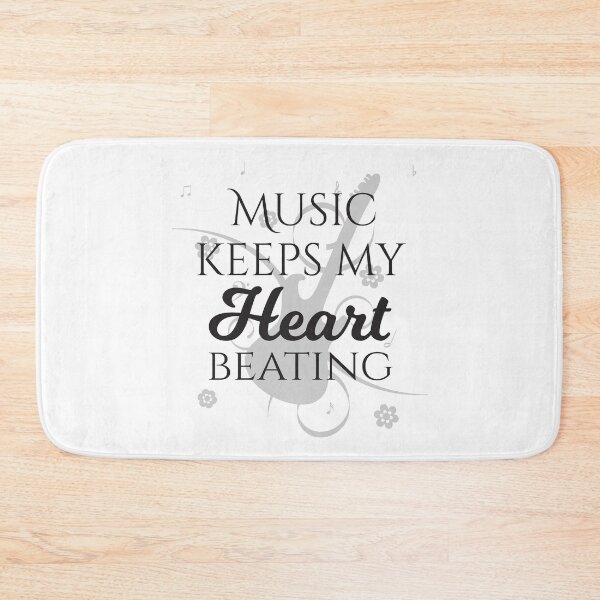 Item preview, Music Keeps My Heart Beating designed and sold by 4AllTimes.
