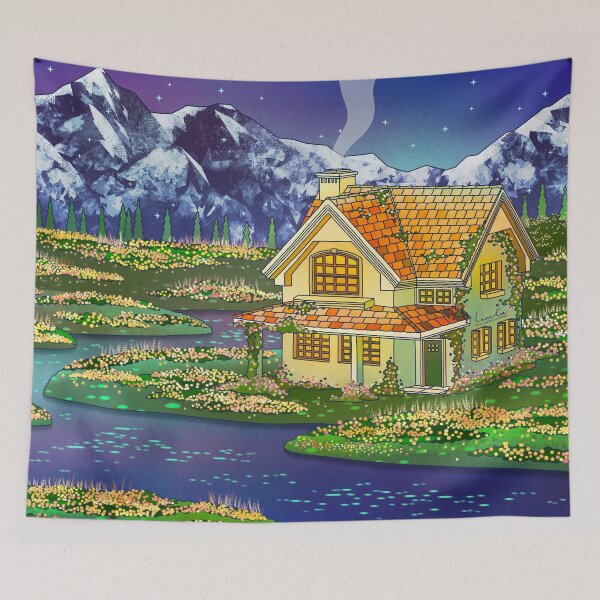 Item preview, A Peaceful Night designed and sold by luuuxia.