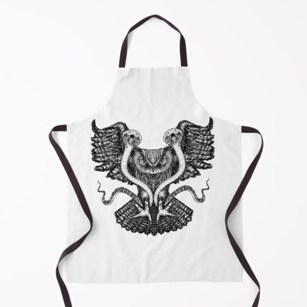 Item preview, Owl with Two Cobras designed and sold by MadeWithMagick.