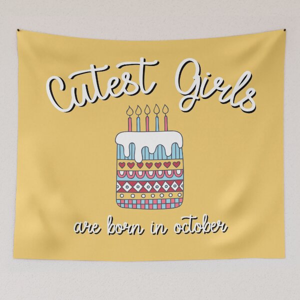 Item preview, Cutest girls are born in october designed and sold by enriquepma.