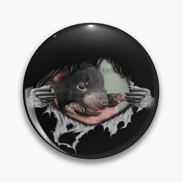 Item preview, Cute Tasmanian Devil Australia Animal Tear Masks designed and sold by Dolphin Graphic.