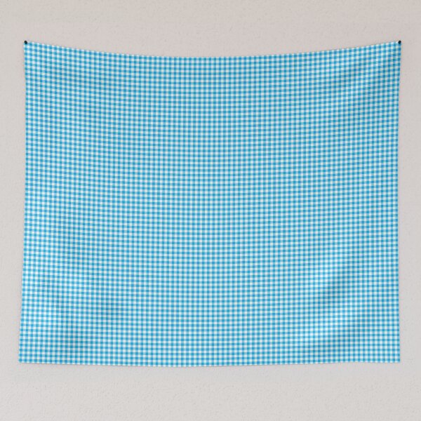 Artikelvorschau, Himmelblaues Gingham-Karomuster entworfen und verkauft von junkydotcom.