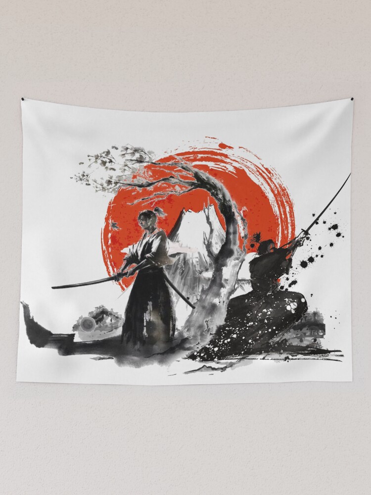 Samurai tapestry best sale