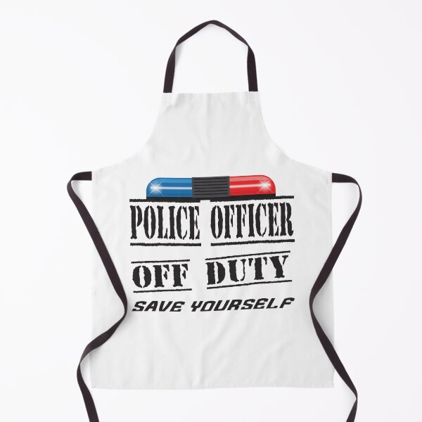 Item preview, Police Officer Off Duty Save Yourself designed and sold by 4AllTimes.