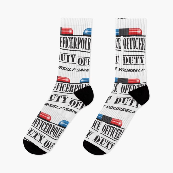 Item preview, Police Officer Off Duty Save Yourself designed and sold by 4AllTimes.