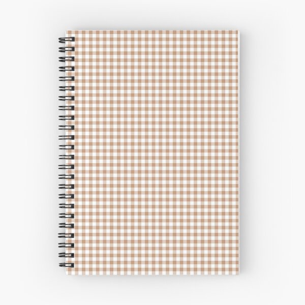 Item preview, Light Brown Gingham Check Plaid designed and sold by junkydotcom.