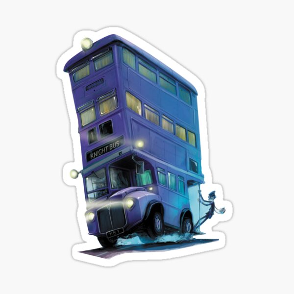 Autobús noctámbulo Pegatina