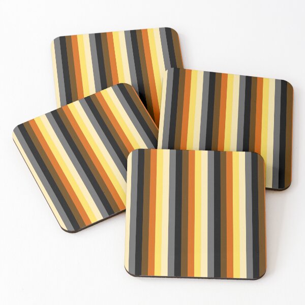 Item preview, VERTICAL  Gay Bear Pride Stripes - LGBT LGBTQ designed and sold by MrRoccoBlue.