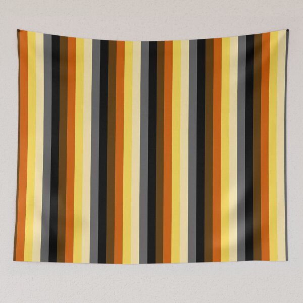 Item preview, VERTICAL  Gay Bear Pride Stripes - LGBT LGBTQ designed and sold by MrRoccoBlue.