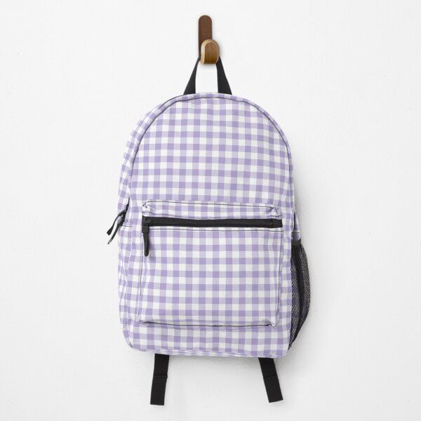 Vista previa del artículo con la obra «Tela escocesa de cuadros vichy morado lila», diseñado y vendido por junkydotcom.