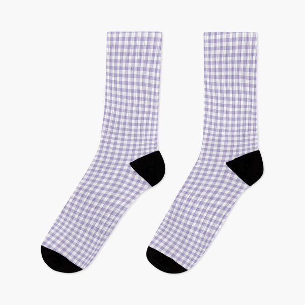 Item preview, Lilac Purple Gingham Check Plaid designed and sold by junkydotcom.