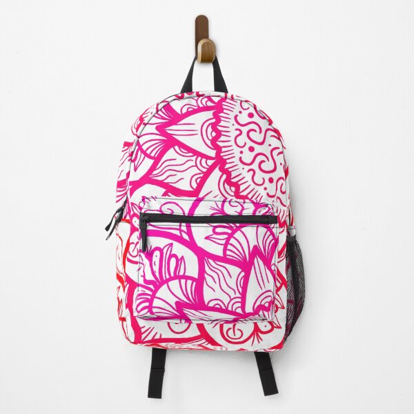 Item preview, Red Colorful Gradient Yoga Mandala - Feminine Mandala designed and sold by looklock.