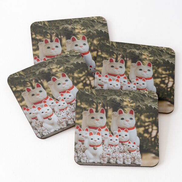 Item preview, Good Luck Cats at Gotokuji Temple, Tokyo designed and sold by bunnytokyo.