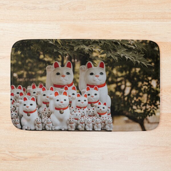 Item preview, Good Luck Cats at Gotokuji Temple, Tokyo designed and sold by bunnytokyo.