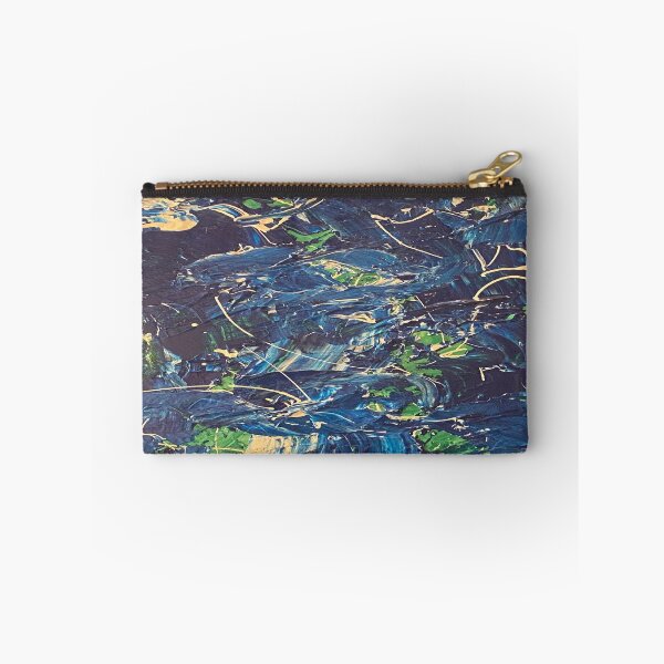 Item preview, Colourful Abstract Blue Green Painting designed and sold by Bingo Muchacho.