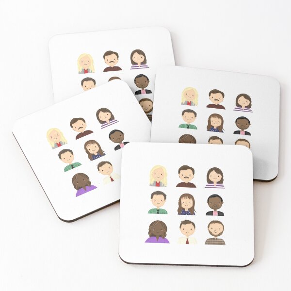 Item preview, Parks and Rec Characters designed and sold by cutermelon.