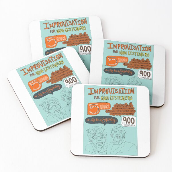 Item preview, improvisation for non-listeners designed and sold by maggieadolf.