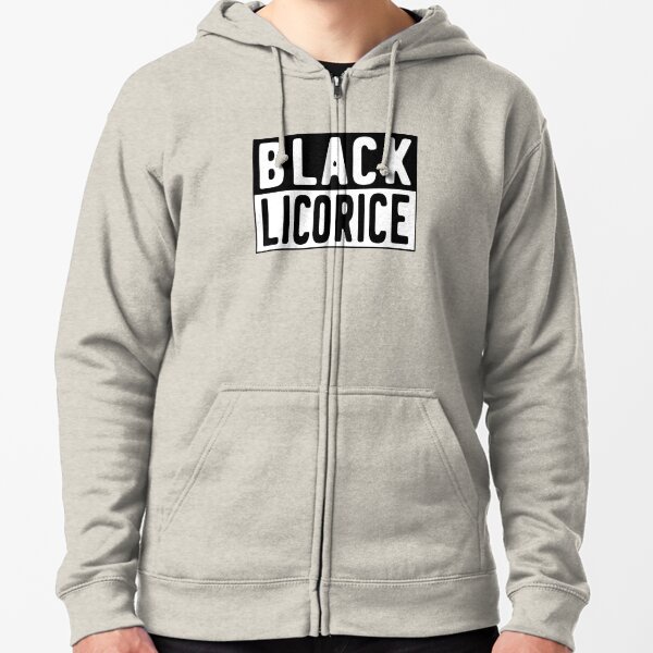 ice cream licorice hoodie